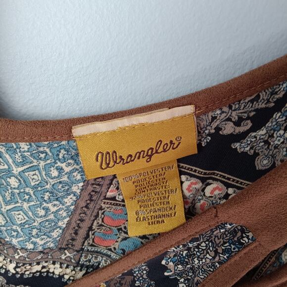 Wrangler Multicolor Patchwork Tank Top - Picture 5 of 5